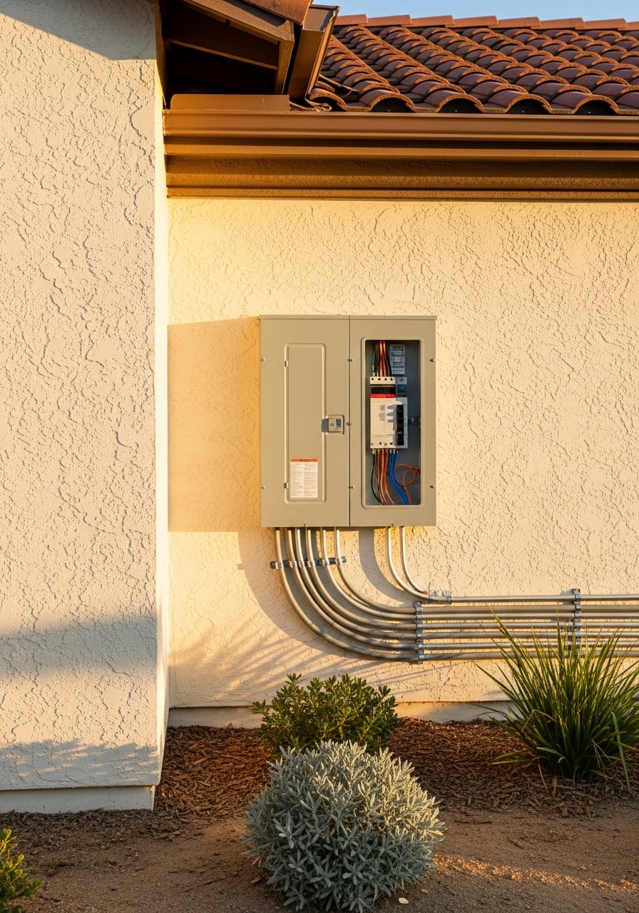 Orange County property entrance showing quality finishes and attention to detail.